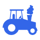 Icon of a tractor.